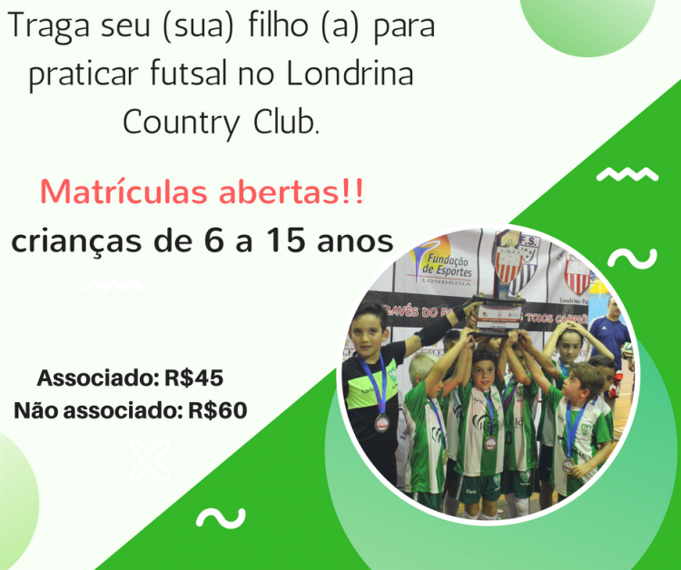 Matrículas abertas!!!